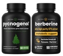 NutraChamps Täielik vereringe ja ainevahetuse võimendus : pürogenool & Berberine Duo