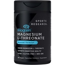 Spordiuuringute magteiin Magneesium L-Threonate Kapslid - Magneesiumilisa mälu, fookuse ja tunnetuse jaoks - Magneesium L Threonate toetab aju tervist, und ja meeleolu - 2000 mg, 180 kapslit täiskasvanutele