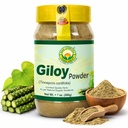 BASIC AYURVEDA Giloy Powder | 7,05 Oz (200 g) | Orgaaniline Tinospora Cordifolia tüvipulber | Looduslik Guduchi ekstrakt immuunsüsteemi tugevdamiseks ja tervislikuks seedimiseks