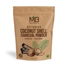 MB Taimed Aktiveeritud söepulber kookospähklikestast 8 oz (227 Gram / 0,5 LB) | VÄLIS KASUTAMISEKS AINULT | Näopakendid ja maskide seebi valmistamine | Hambapulber