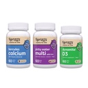 Renzo Vitamiinid Tugevamad Nüüd Bundle - Picky Eater Kids Multivitamiin, Hercules Kaltsium ja D3-vitamiin lastele