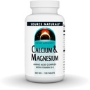 Allikas Naturals Kaltsium ja Magneesium, Aminohappe kelaat vitamiin D-3, 300 MG - 100 tabletti