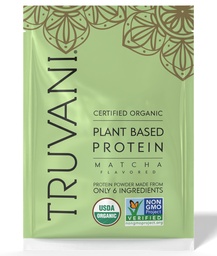 Truvani Vegan Peavalgupulber | Matcha | 20g Orgaaniline Taimne Valk | 1 Serving | Keto | Gluteeni & Piimavaba | Madala carb | Ei ole lisatud suhkrut