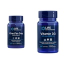 Life Extension One-Per-Day Multivitamiin – pakendatud üle 25 vitamiinid, mineraalid ja taimeekstraktid ja vitamiin D3 125 mcg (5000 IU), luude tervis, aju jõudlus, immuunsüsteemi tugi