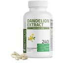 Bronson Dandelion Root High Potency Supplement, toetab üldist head tervist ja heaolu, traditsiooniline diureetiline maitsetaim - mitte-GMO, 240 taimetoitlast kapslit