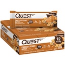Quest Nutrition Chocolate Maapähklivõi baarid, 20 g valku, 1 g suhkrut, 4 g Net Carb, Gluteenivaba, Keto sõbralik, 12 krahv