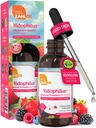 Zahler - Kidophilus Liquid tilgad probiootikumid lastele (4 Fl Oz) Certified Kosher Kids Probiootikum tervisliku seedimise ja immuunsuse toetamiseks - Puuvilja Punch Maitsestatud Laste Probiootikumid Täiendus