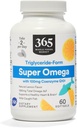 365 autor Whole Food Market, Super Omega + CoQ10, 60 Count