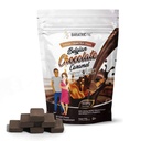 BariatricPal Sugar-Free Calcium Citrate Pehmed närimiskoogid | 500mg D-vitamiini ja probiootikumidega | Belgia šokolaadikaramell | 90 loend (1 kuu pakkumine)