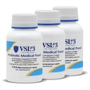 VSL # 3® probiootikumid seedetrakti tervise, IBS & UC sümptomite jaoks - 112,5B CFU-d, suure potentsiaaliga, mitmetüveline, elus, külmunud probiootikum, soolestiku tervise tugi meditsiiniline toit meestel ja naistel, 180 kapslit