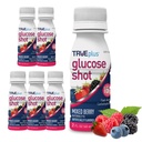TRUEplus® Glükoos Shots 6 pudelit - segatud marja
