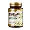 Ehitanud Nature Quercetin 1000mg - kõrge potentsiga kvertsetiindihüdraat Antioksüdant Flavonoid - Immuunsüsteemi, hingamisteede ja allergia tugi - Mitte-GMO, Gluteenivaba - 60 Veggie kapslit