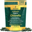 Biogenesis Orgaaniline Chlorella Mini tabletid – 1000 arvu (200 mg) | Austraalias kasvanud | Klorofülli, vitamiinide ja mineraalide rikas | Toetab energiat ja immuunsust | Vegan Mini tabletid