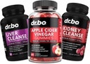 ACV Gummies & Maksa Neeru Puhastamine - 1000MG Õunasiider Äädikas Gummies & Maks Puhastage Neerude Detox Kapslid Seedimiseks, Soolestiku Terviseks, Puhastamiseks, Detox, Flushing & Metabolism