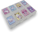 Sanrio tegelased Die-Cut Meditsiinilisa Kaasaskantavad aksessuaarid Juhtumireisid 8 subdivision kaanega (Mix) Multicolor