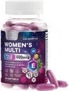 Multivitamiin naistele - igapäevased naise multivitamiinid biotiini, kaltsiumi, foolhappe, raua, tsingi, A-, C-, D-, E- ja B-vitamiinide, naiste juuste naha ja küünte vitamiinidega - 120 softgels