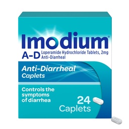 Imodium A-D Kõhulahtisuse Relief kapslid Loperamiid HCl, Anti-Diarrheal Meditsiin, mis aitab kontrollida sümptomeid kõhulahtisus tõttu äge, Reisija kõhulahtisus, HSA / FSA Sobivad, 24 ct