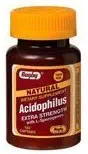 Ragby Acidophilus Extra Tugevus koos L-Sporogenes (100 Captabs ( 6 pakendit) poolt Rugby