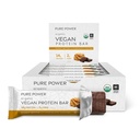 Dr Mercola Pure Power Maapähkel Või Protein Bars, 12 Servings, Non GMO, Sojavaba, Gluteenivaba, Vegan Protein Bars