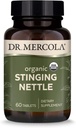Dr. Mercola Organic Stinginging Nettle Dietary Supplement, 60 Servings (60 Tablets), Non GMO, Gluteenivaba, Sojavaba, USDA Organic
