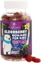 Lapsed Immune Support Elderberry Gummies - igapäevased laste vitamiinid C, tsink ja lapsed Immunity Support Gummy - Nature's Sambucus Elderberry Supplement, Vegan, Gluteenivaba, Maitsev Marjamaitse - 120 Gummies