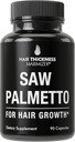 Saw Palmetto juuste meestele ja naistele. Saw Palmetto lisand juuste tugevuse ja paksuse toetamiseks. Mitte-GMO- ja gluteenivabad kaspulid