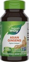 Nature's Way Asian Ginseng, Fights Fatigue*, 1,120mg Per 2-capsule Serving, Non-GMO Project Verified, Vegan, 50 Capsules (Packaging May Vary)