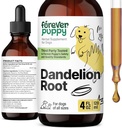 Forever Puppy Dandelion Root Drops for Dogs - Liquid Liver Health Supplement for Large, Medium & Small Dogs - Liver Cleanse Detox Drops w/Dandelion Root Extract - 4 oz