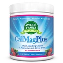 Kaltsium Magneesium Pulber Supplement - CalMag Plus vitamiin C & D3 - Gluteenivaba, Non GMO, Wild Berry maitse - Natural Calm & Stress Relief Cal Mag Drink - Natural Calm Kaltsium & Magneesium Pulber
