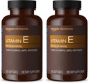 Amazoni elemendid E-vitamiin, 400 IU, 100 softgels, 100 tarnepäeva (pakendamine võib varieeruda) (2. pakend)