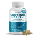 CORTISOL Health Ashwagandha 15-in-1 täiendus magneesiumfosfatidüülseriiniga L-Theanine Chamomile Rhodiola Rosea Lagrits Püha basiilik - valmistatud USA-s