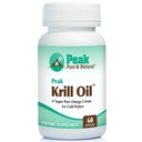 Peak Pure & Natural, Peak Krill õli täiendus - parem kui kalaõli liigese ja südame tervise - Krill õli Brain Supplement - EPA, DHA, ja Astaksanthin - 60 softgels