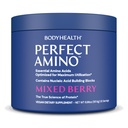 BodyHealth PerfectAmino Powder - BCAA ja EAA Pulber Pre ja Post Workout - Aminohappe energiajook meestele ja naistele, et toetada Lean lihaseid ja taastumist - segatud Berry - 30 serveerimist