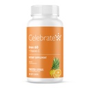 Tähistage vitamiine Raualisandiga 60mg Raud & Vitamiin C - tsitrusviljad Bariatric Patsiendid, Mao Bypass & varrukate Gastrectomy Support 30 tabletti post-kirurgia