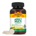 Täiskasvanud närimismultivitamiinid koos koensüümi B-vitamiinide, antioksüdantide, mineraalide, ananassi-oranži maitsega - toetab energia metabolismi ja immuunsüsteemi tervist, gluteenivaba - 60 vahvlit