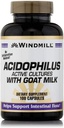 Acidophilus kitsepiimaga - 100 kapslit tuuleveskiga