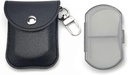VOFOON Väike pillide Korraldaja, Travel Pill Box Purse, Keychain Pill Holder, Tasku pillide konteiner, 2 korda päevas Portable Medicine Vitamiin Case, Fish Oil Box, Supplement Box