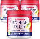 (3 Pack) Baobab Bliss Powder, Baobab Bliss Organic Powder, Baobab Bliss Powder Kõik looduslikud kiudainelisandid, Baobab Bliss Fruit Powder, Baobab Bliss Powder Organic Review, 90 Servings For 3 kuud