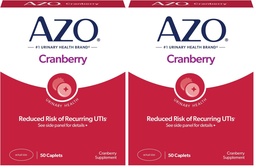 AZO Cranberry kuseteede tervise täiendus, 1 serveerimine: 1 klaas Jõhvikamahla, suhkruvaba Jõhvikapillid, 50 loendit (2. pakk)