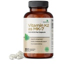 Tulevikubiootikumid K2-vitamiin MK-7 100 mcg, toetab tugevaid luid - mitte-GMO, 300 taimetoitlast kapslit