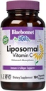 BlueBonnet Nutrition Liposomal C 1000 mg, valmistatud päevalilleõlist, immuun- ja liigesemugavusest *, Vegan, Kosher, mitte-GMO, gluteenivaba, sojavaba piimavaba, 180 köögiviljakapslit, 90 serveerimist