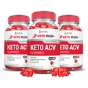Põhjendatud Laboratories (3 Pack Keto Rush Keto ACV Apple Siider Äädikas Boost formuleeritud granaatõunapeedi mahla pulber B12 Vegan Non GMO 180 Gummies