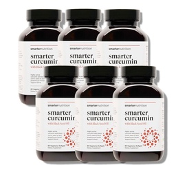 Nutikam toitumine Kurkumiini pehmed geelid - Vegani kõrge imendumine 400 mg kurkumiini lisand, mis on standarditud 95% tetrahüdrokurkuminoididele + musta seemne õli ja ingver liigeste ja immuunsüsteemi tervise jaoks - 360 Ct