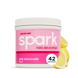 AdvoCare Spark - energiajoogi segu - Vitamiin ja aminohapete lisand - toetab energiat ja keskendumist - kaasaskantav immuuntoetus - suhkruvaba - roosa limonaat (10,5 oz)