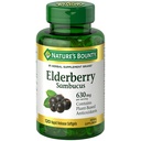 Looduse Bounty Sambucus Elderberry Taimne täiendus, kiire vabastamise Softgels, 630 mg per Serving, 120 Count
