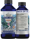 Optivida Health Colloidal Silver Liquid (2 Pack) – Premium Nano Hõbe Kolloidne Täiendus Päevase Tervise Ja Immuunsüsteemi Toetamiseks, Natural Vedel Hõbe Hüdrosool Täiskasvanutele Ja Lastele, Mitte-GMO, Gluteenivaba