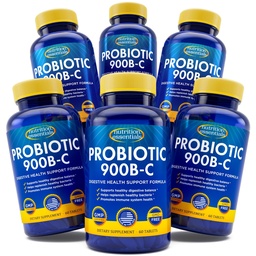 GMP sertifitseeritud probiootiline toidulisand 6 pudelit 360 kapslit