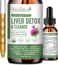 Maksa tervis Vedelik tilgad -Toetage Maksa Puhasta Detox & Remont koos artišokiga Piimaohakas Silymarin Extract, Dandelion, Turmeric, Berberine to Renew w/21 Potent Herb-Toitained-
