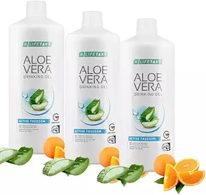 LR Lifetakt Aloe Vera Joogigeel Aktiivne vabadus Tervishoid Naised Mehed Joovad Iga päev Looduslik ravikomplekt 3-1000 ml. / 33,3 fl.oz